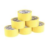 OFFICER PRODUCTS 15025031-06 verpakkingstape, 48 mm x 46 m, 6 rollen, geel
