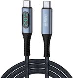 Urban Factory CAB05UF USB-kabel USB4 Gen 2x2 1,5 m USB C 40 Gbit/s 240 W Grijs