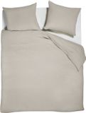 vtwonen Gentle Embrace dekbedovertrek - Lits-Jumeaux - 240 x 200/220 cm - Zand