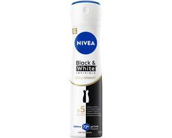 Nivea Black & White Invisible Silky Smooth Deodorant Spray - 150ml