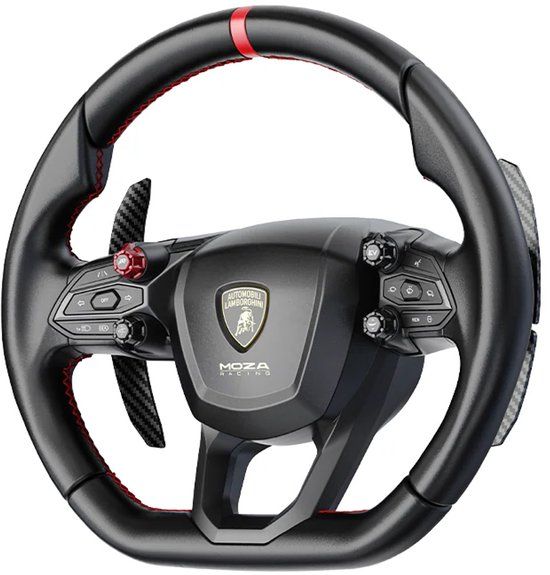 Moza Lamborghini Revuelto Sim Racing Steering Wheel