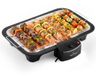 Swiss Haus TBQ23 Elektrische Tafelbarbecue - 2000W - 38 x 22 cm - Zwart