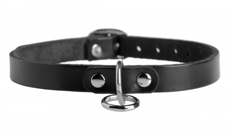 Strict Leather Unisex Choker with O Ring