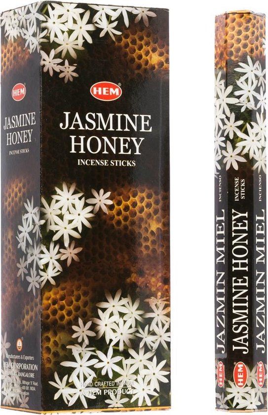 HEM Wierook Jasmine Honey (6 pakjes) - 120 stuks