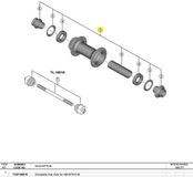 Shimano Hb-mt410-b Lagers Zilver