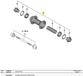 Shimano Hb-mt410-b Lagers Zilver