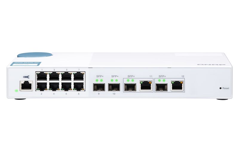 QNAP QSW-M408-2C Managed L2 10G Ethernet Network Switch
