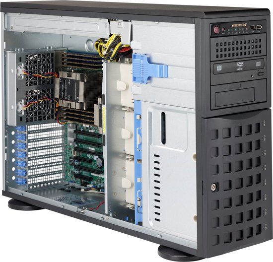 Supermicro SC745 BAC-R1K23B Tower