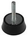 RS PRO Rubberen trillingsdemper M8, Ø 46 mm x 20 mm, 60 Shore A/tot 40 kg