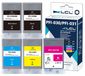 Canon cartouches d'encre PFI-030/PFI-031 (noir + cyan, magenta, jaune) pour Canon TM-240/TM-340, 5 pièces