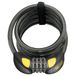 OnGuard Dobermann spiraalkabelslot - Zwart - 180 cm x 12 mm