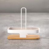 Tescoma 900824 Online, kruidenhouder voor servies, hout en metaal, kruidenmand, 22 x 12 x 22 cm