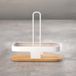 Tescoma 900824 Online, kruidenhouder voor servies, hout en metaal, kruidenmand, 22 x 12 x 22 cm