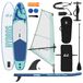HYDROS Planche de SUP gonflable avec voile 330 x 76 x 15 cm
