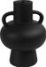 Countryfield Amphora kruik Vaas - zwart terracotta - D13 x H18 cm