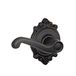 Schlage F40 FLA 716 BRK Brookshire Collection Flair privacyhefboom, verouderd brons