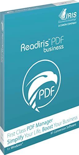 IRIScan PDF-beheersoftware Readiris Business – PME en bedrijf