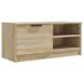 Sonoma Eiken meuble TV 80x35x36,5 cm bois traité