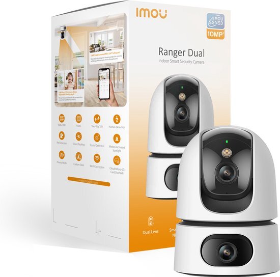 Imou Imou Ranger Dual 10MP IP-beveiligingscamera Binnen 2880 x 1620 Pixels Bureau