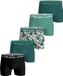Bjorn Borg 5-Pack heren boxershorts - Cotton Stretch - Groen combi / L