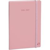 PLAN Quo Vadis Plan Week 1624 ML Pastel rosa El 2027 Hardcover Weekagenda