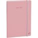 PLAN Quo Vadis Plan Week 1624 ML Pastel rosa El 2027 Hardcover Weekagenda