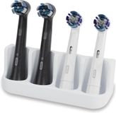Icecat Porte-brosse à dents - Silicone - Sans perçage - Lavable au lave-vaisselle - Blanc