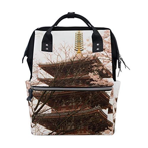 MONTOJ Asakusa Japanese Cherry canvas Reistas Campus Rugzak - 5701637647594