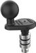 RAM Mounts USA LLC Base à rotule pour guidon de moto - Trous de 19-25 mm
