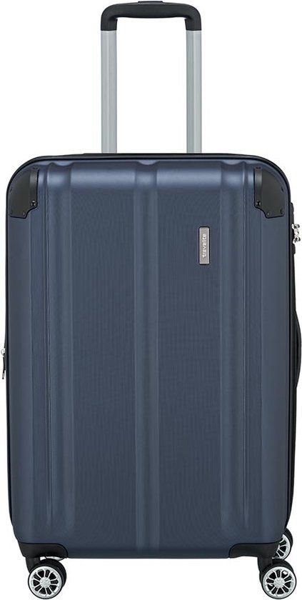Travelite City Hardcase Trolley - 68cm - Blauw