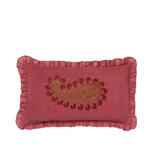 Palais Palais sierkussen Siena Pink & Rust (50x30x10 cm)