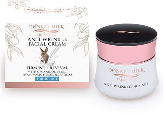 Pharmaid Anti-rimpel, verstevigende, stralende gezichtscrÃ¨me Donkey Treasures 50ml