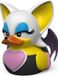 TUBBZ Numskull TUBBZ Badeend Sonic the Hedgehog Rouge the Bat (Eerste Editie) - 9cm