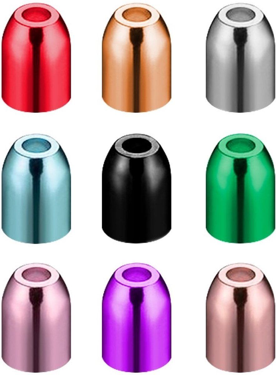 L-style Premium Metal Champagne Rings - Paars