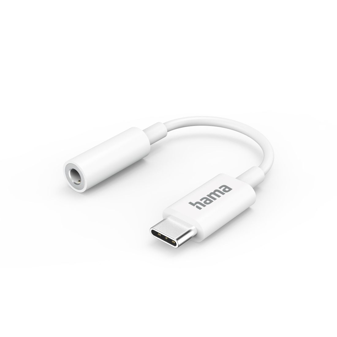 Hama 00201524 USB C naar 3.5mm Audio Kabel - Wit