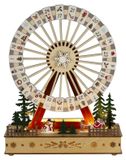 Konstsmide 3249-100 LED-Silhouette Adventskalender Warmweiß LED Natur