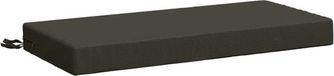 vidaXL Bankkussen SOEST 100% Polyester Antraciet 60 x 40 x 8 cm
