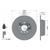 BENDIX Disque de frein BDS1714