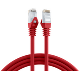 Patchkabel RJ45 Patchkabel Cat.6 U/UTP LSZH, CCA rot 3m - 1 VPE = 10 Stück