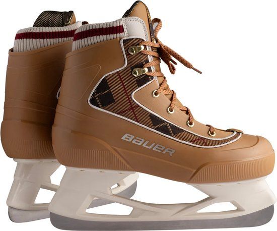 Bauer Chamonix Ijshockeyschaatsen - Bruin - Maat 41