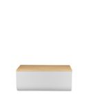 Alessi Broodtrommel met snijplank Mattina - Warm Grey - BG03 WG