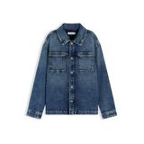 Tommy Hilfiger denim overhemd - middelblauw