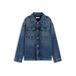 Tommy Hilfiger denim overhemd - middelblauw