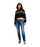 KARL LAGERFELD JEANS Mr Slim Denim Damesjeans, Donkerblauw gewassen, Taille 26/lengte 32