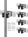 Unyqoos® Set van 4 bezemhouders