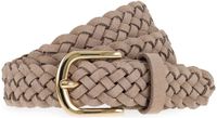 Vanzetti Ceinture Cuir Femme 90 cm Crème