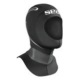 SEAC Standard, Wetsuit Duikmutsen Voor Dames en Heren 5mm Hoogwaardig Neopreen - Scubaduiken, Snorkelen, xs-s, zwart