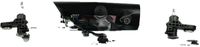 Metzger Wiper Arm Front with Electric Motor for Fiat Panda (169)