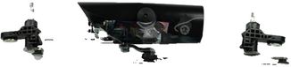 Metzger Wiper Arm Front with Electric Motor for Fiat Panda (169)