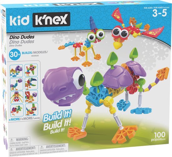 k'nex KID K'NEX Dino Dude bouw set v2 versie 3